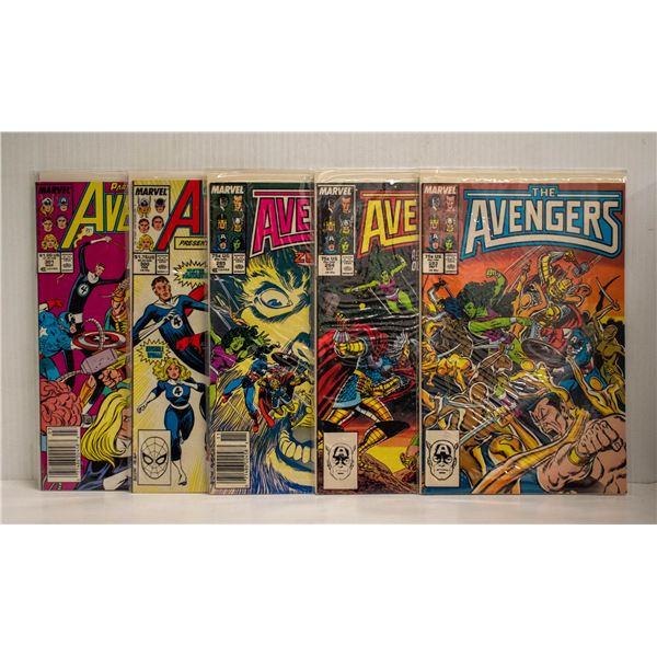 AVENGERS --- 5 COMICS