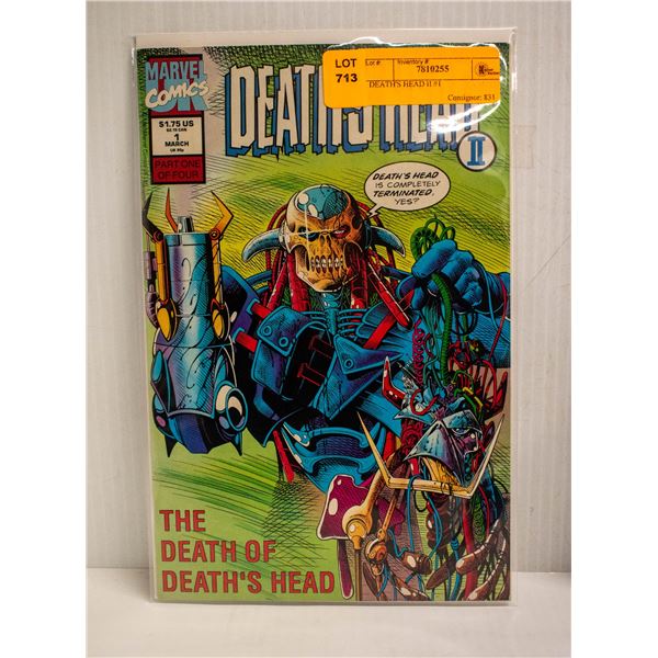 DEATH'S HEAD II #1