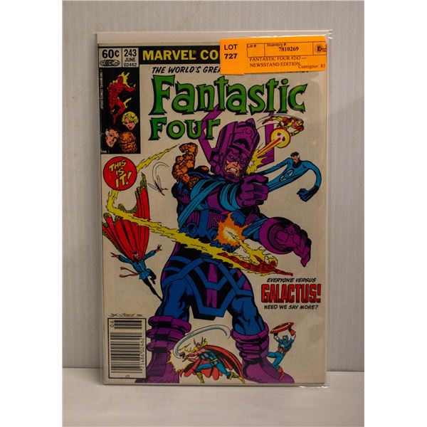 FANTASTIC FOUR #243 --- NEWSSTAND EDITION