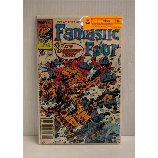 FANTASTIC FOUR #274 --- NEWSSTAND EDITION