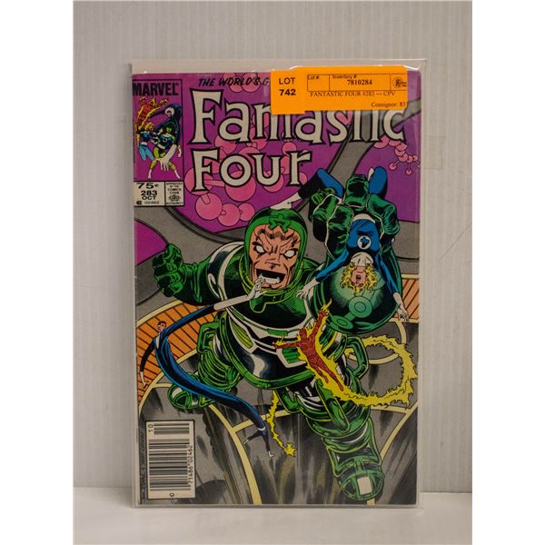 FANTASTIC FOUR #283 --- CPV