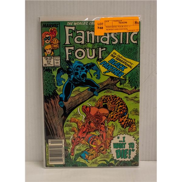 FANTASTIC FOUR #311 --- NEWSSTAND EDITION