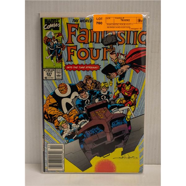 FANTASTIC FOUR #337 --- NEWSSTAND EDITION