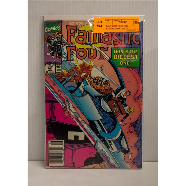 FANTASTIC FOUR #341 --- NEWSSTAND EDITION