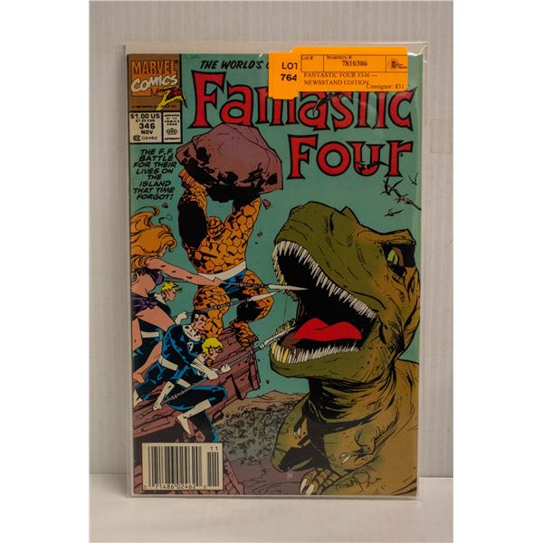 FANTASTIC FOUR #346 --- NEWSSTAND EDITION