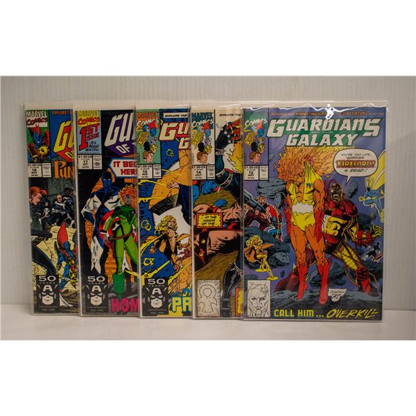 GUARDIANS OF THE GALAXY --- 5 COMICS