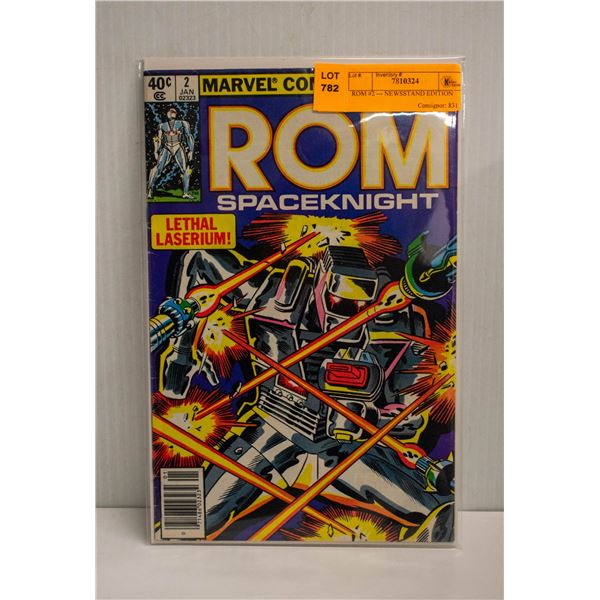 ROM #2 --- NEWSSTAND EDITION