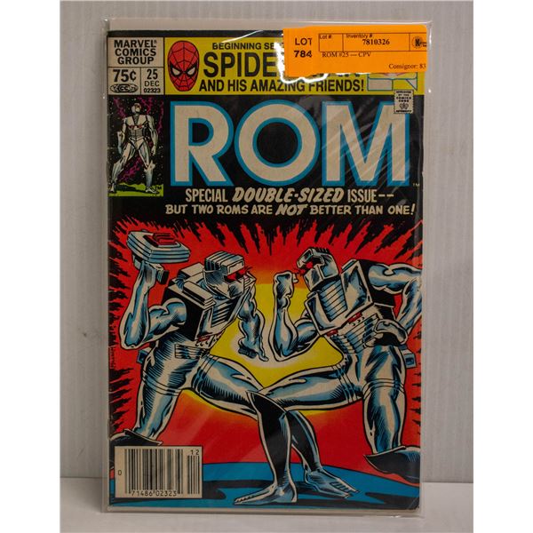 ROM #25 --- CPV