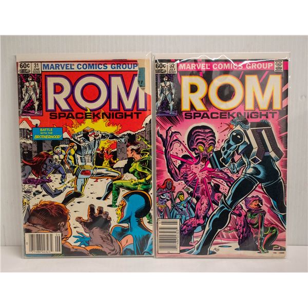 ROM #31 & #32 --- NEWSSTAND EDITIONS