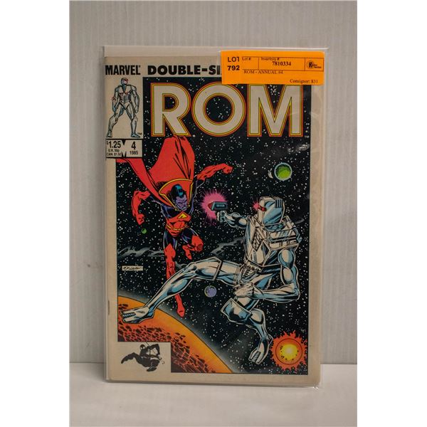 ROM - ANNUAL #4