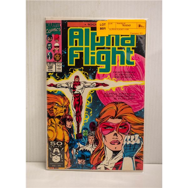 ALPHA FLIGHT #100