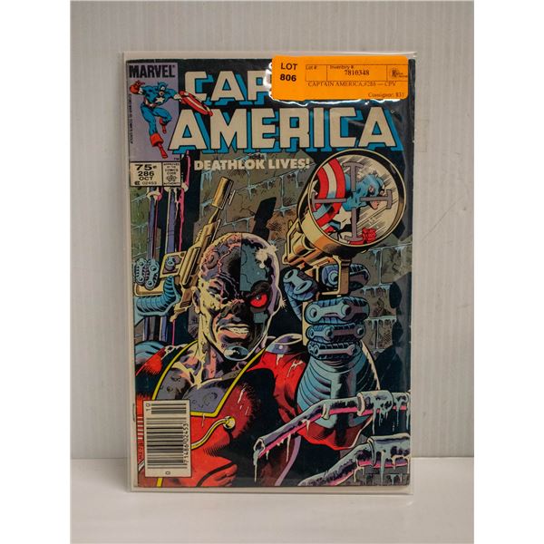 CAPTAIN AMERICA #286 --- CPV