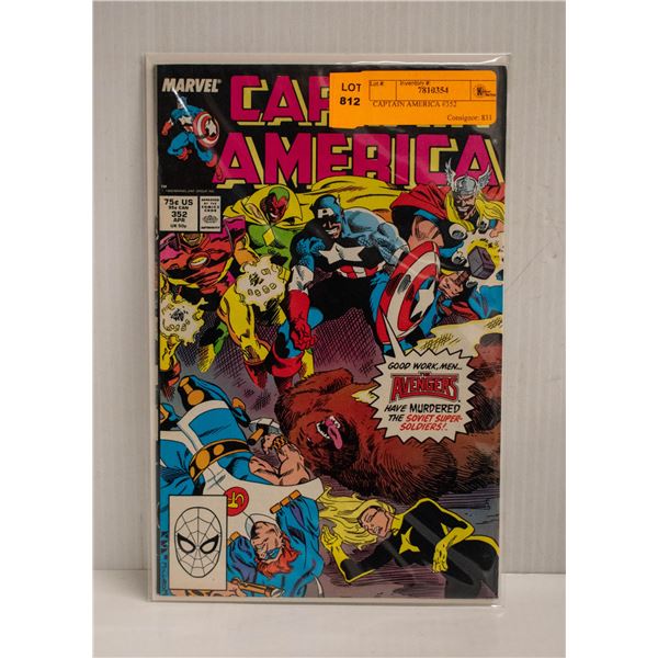 CAPTAIN AMERICA #352