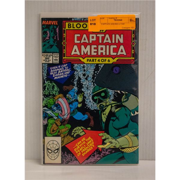 CAPTAIN AMERICA #360