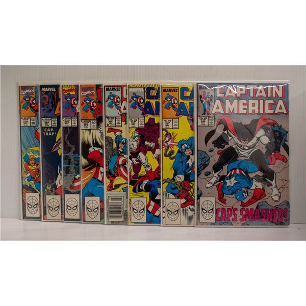 CAPTAIN AMERICA --- 8 COMICS