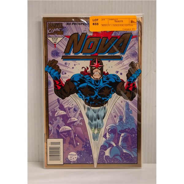 NOVA #1 --- GOLD FOIL EDITION