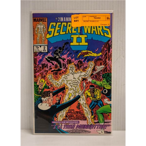 SECRET WARS II #2