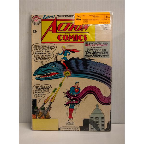 ACTION COMICS #303 --- SILVER AGE COMIC