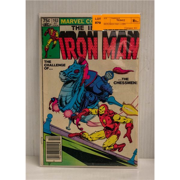 IRON MAN #163 --- CPV