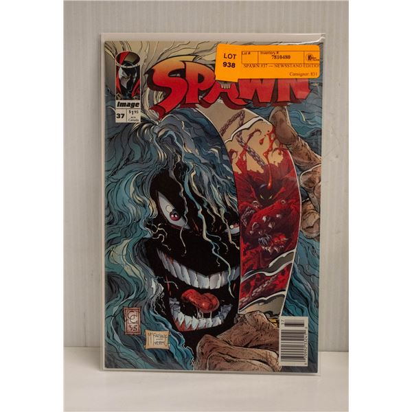 SPAWN #37 --- NEWSSTAND EDITION