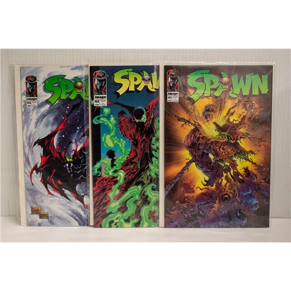 SPAWN --- 3 COMICS