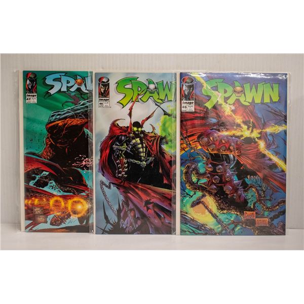 SPAWN --- 3 COMICS