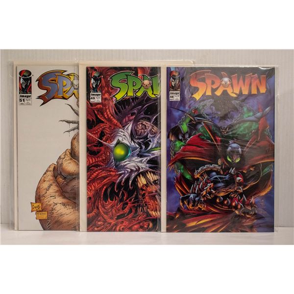 SPAWN --- 3 COMICS