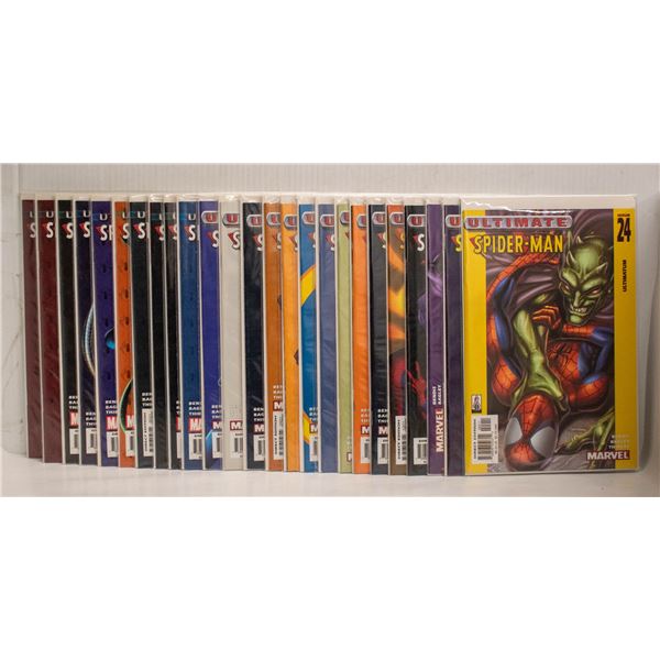 ULTIMATE SPIDER-MAN --- 25 COMICS