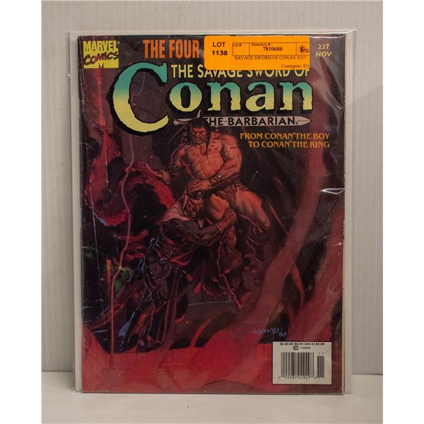 SAVAGE SWORD OF CONAN #227