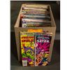 BOX WITH 100+ ASSORTED COMICS