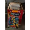 BOX WITH 100+ ASSORTED COMICS