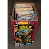 Image 1 : BOX WITH 100+ ASSORTED COMICS