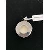 Image 2 : BALI PRINCESS COLLECTION CARVED BONE IMAGE (RND) PENDANT WITHOUT CHAIN IN STERLING SILVER NICKEL ...