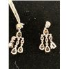 Image 2 : BRAZILIAN SMOKY QUARTZ EARRINGS IN STERLING SILVER NICKEL FREE TGW 9.26 CTS