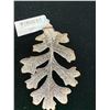 Image 2 : NATURE COLLECTION LACY OAK LEAF PENDANT WITHOUT CHAIN DIPPED IN STERLING SILVER NICKEL FREE