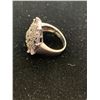 Image 2 : SWISS MARCASITE (RND) AMETHYST RING IN STERLING SILVER NICKEL FREE (SIZE 7) TGW 0.59 CTS