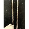 Image 2 : STERLING SILVER NICKEL FREE BEAD CHAIN 24", 2.8G