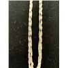 Image 2 : STERLING SILVER NICKEL FREE SINGAPORE CHAIN 24" 1.7MM 3.7 G