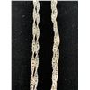 Image 2 : STERLING SILVER NICKEL FREE SINGAPORE CHAIN 30" 2.7MM 9.4G