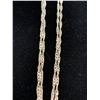 Image 2 : STERLING SILVER NICKEL FREE SINGAPORE CHAIN 30" 2MM 4.5G