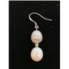 Image 2 : FRESHWATER PEARL EARRINGS IN STERLING SILVER NICKEL FREE