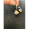 Image 2 : HEBEI PERIDOT, MOZAMBIQUE GARNET, BRAZILIAN CITRINE, AMETHYST, WHITE TOPAZ (PEAR)