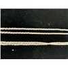 Image 2 : STERLING SILVER NICKEL FREE TWISTED BOX CHAIN 30" 1.3 MM 6.2 G)