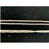 Image 2 : STERLING SILVER NICKEL FREE TWISTED BOX CHAIN 30" 1.3 MM 6.2 G)