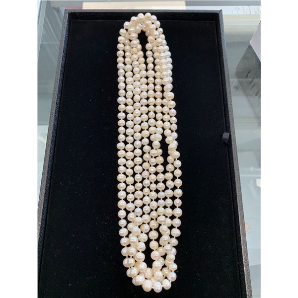 FRESHWATER PEARL ENDLESS NECKLACE 100"