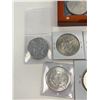Image 3 : ASSORTMENT OF COINS; MORGAN DOLLARS, PEACE DOLLARS AND MORE