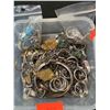 Image 2 : LARGE ASSORTMENT OF SILVER JEWELRY