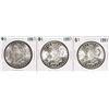 Image 1 : Lot of (3) 1887 $1 Morgan Silver Dollar Coins