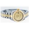 Image 3 : Rolex Ladies Two Tone Champagne Index Date Wristwatch