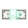 Image 1 : Pack of (100) Consecutive 2017A $2 Federal Reserve Star Notes San Francisco